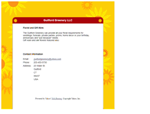 Tablet Screenshot of guilfordgreenery.com